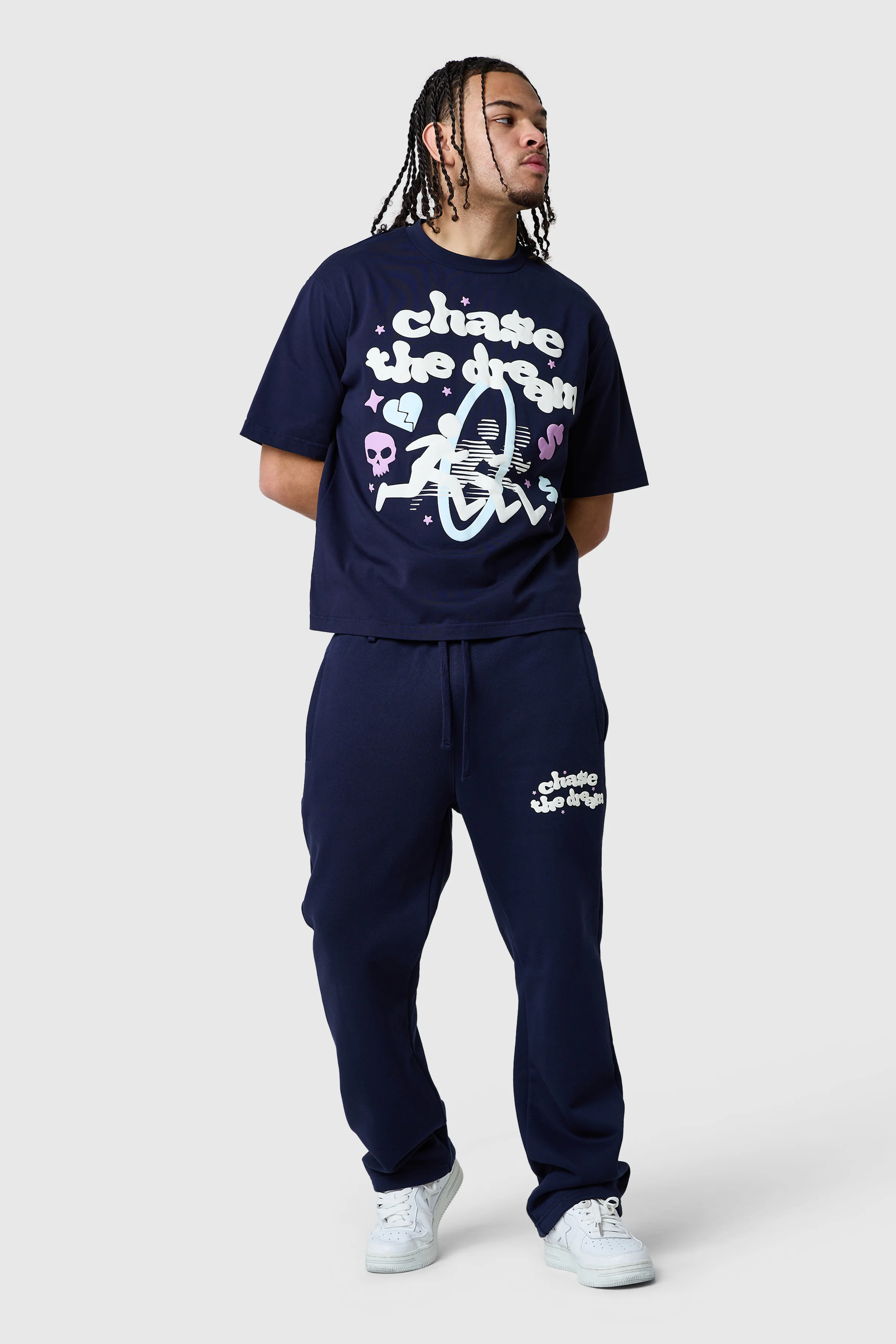 Chase The Dream Tee - Ebony Blue - Image 3