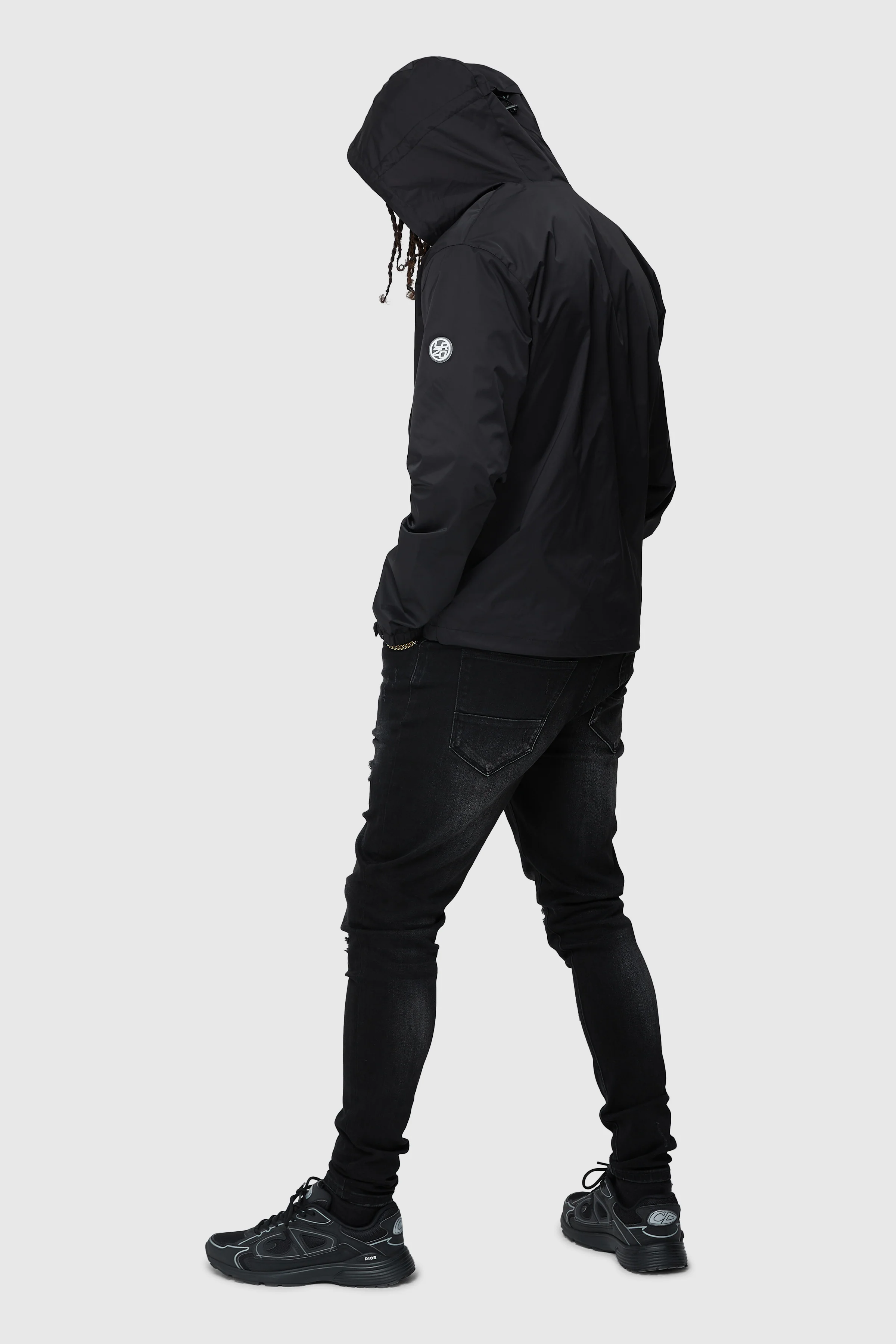 Circa Windbreaker - Black - Image 8