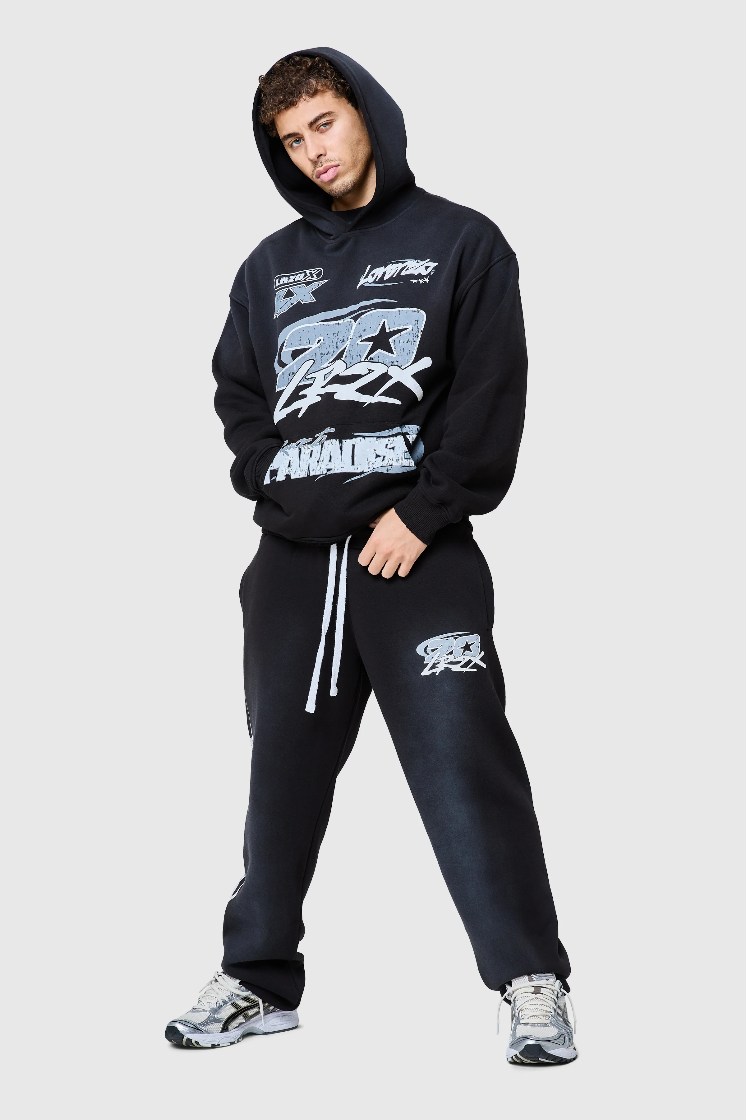 LRZX Tracksuit - Black - Image 5