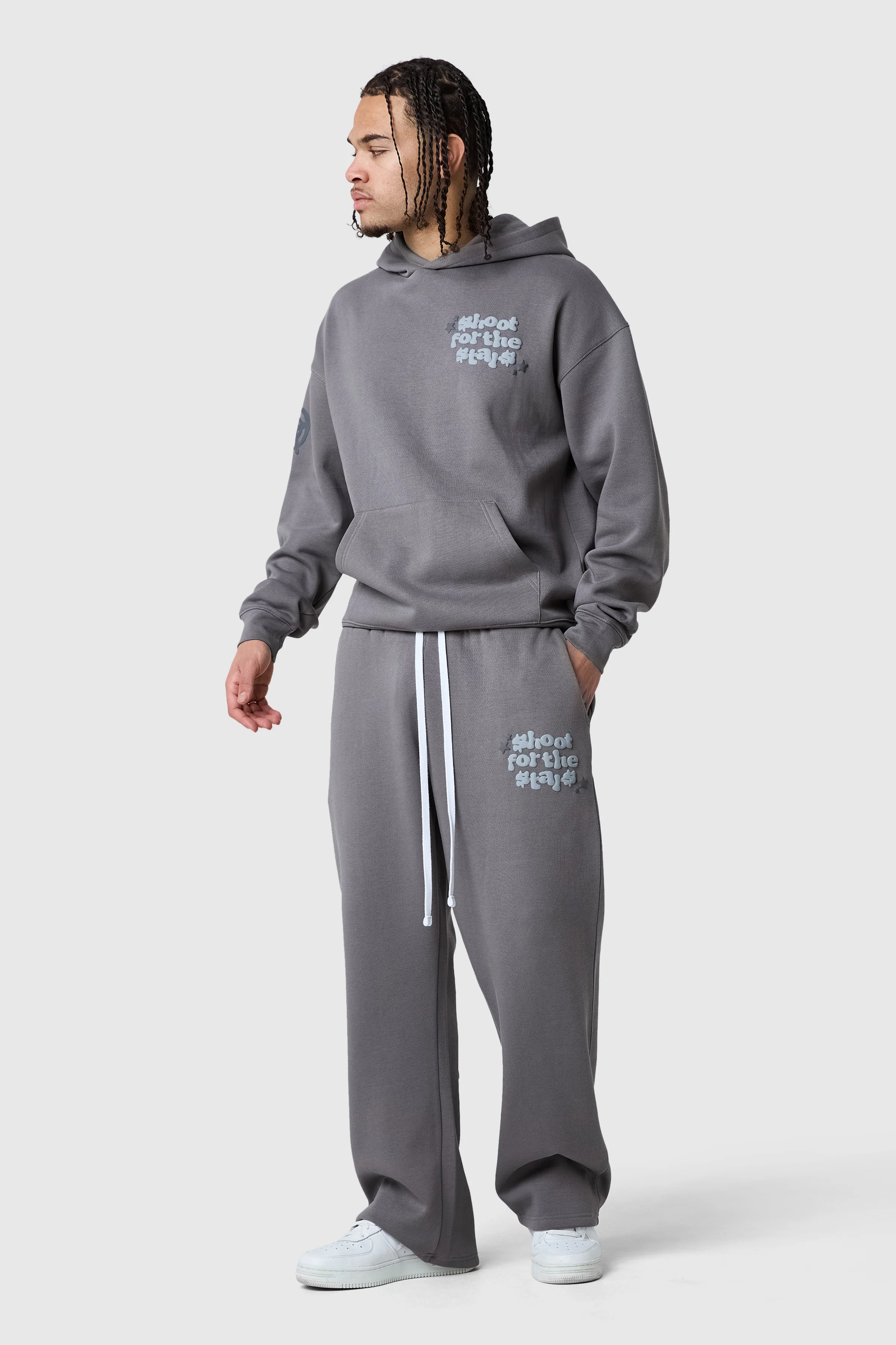 Shoot For The Stars Hood - Steel - Image 10