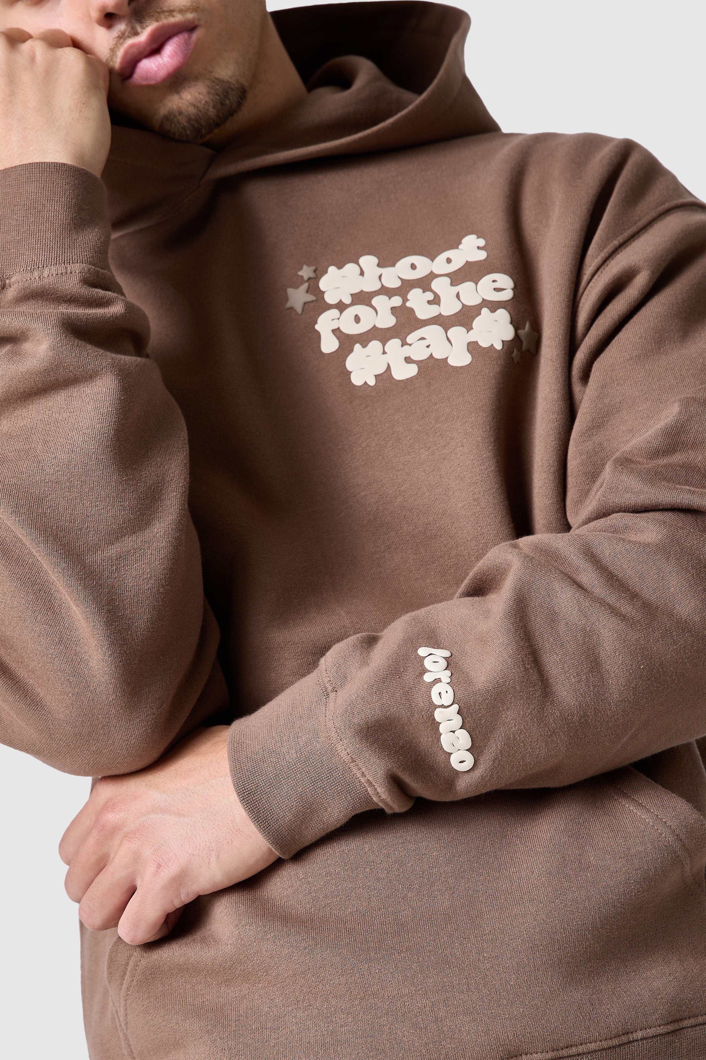Shoot For The Stars Tracksuit - Earthy Brown - Image 5