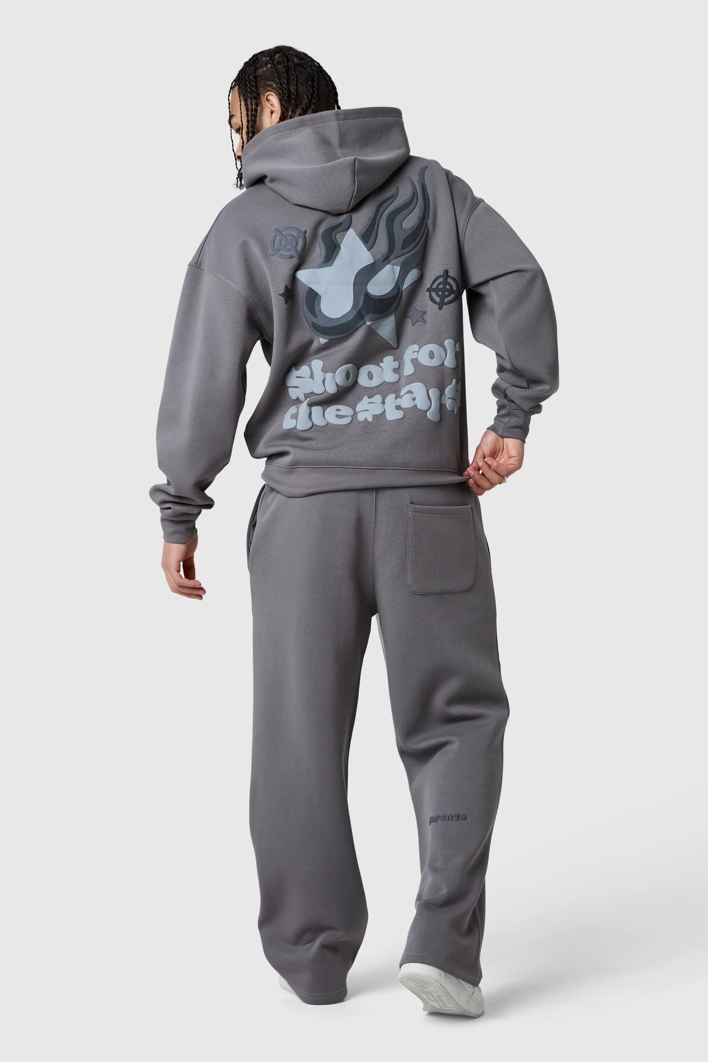 Shoot For The Stars Tracksuit - Steel - Image 14