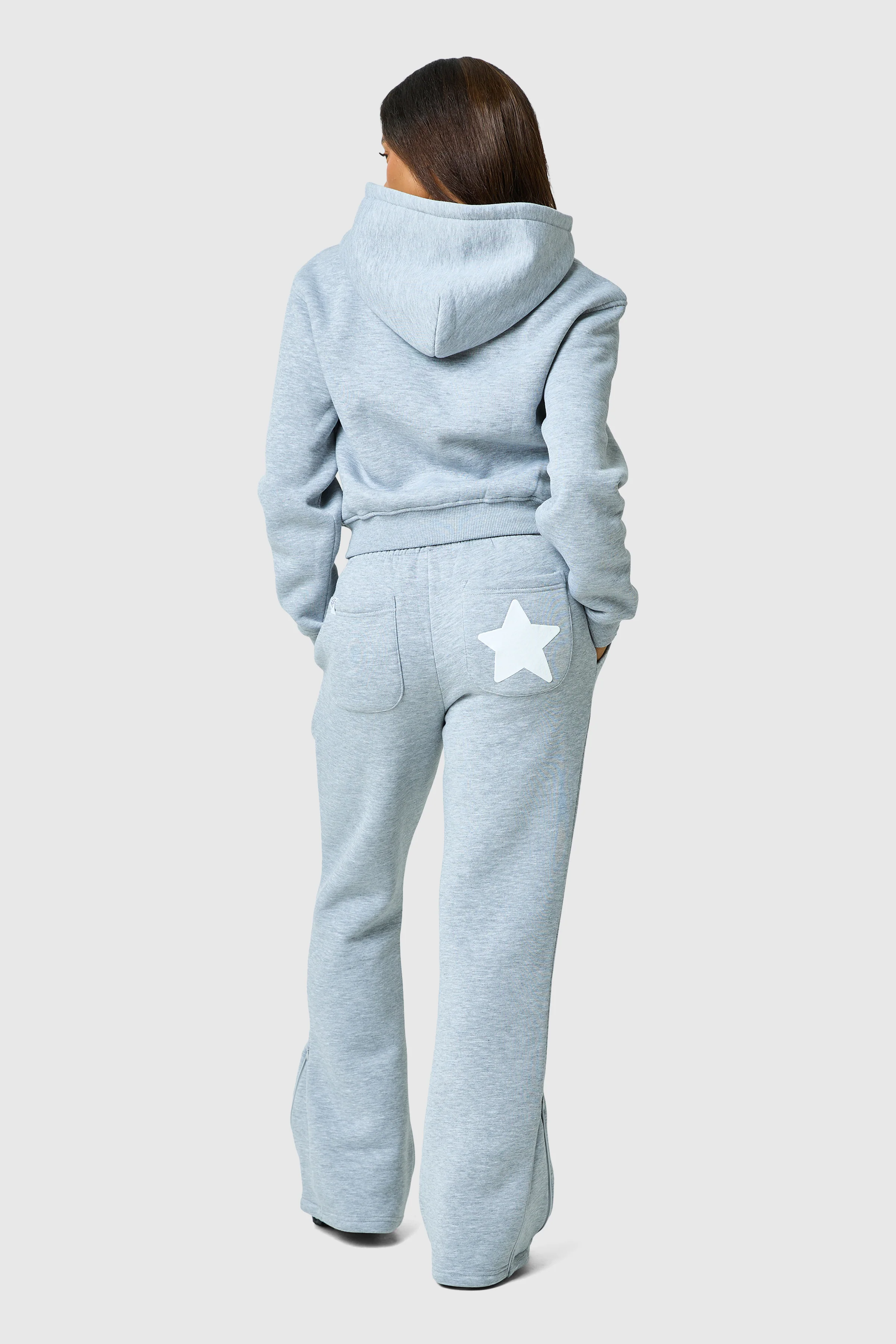 Womens Luna Jogger - Grey Marl - Image 3